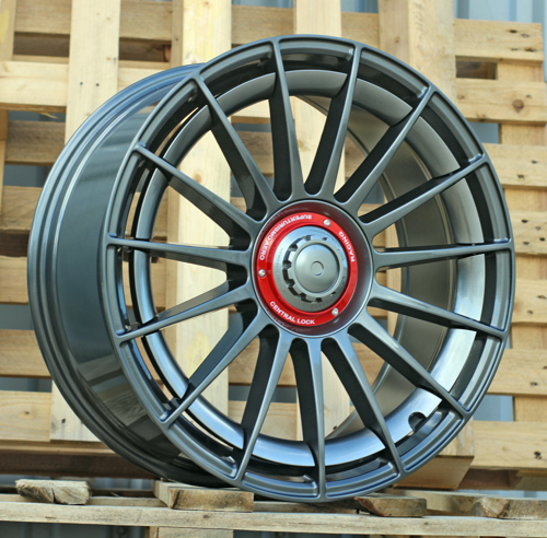 RACINGLINE R19x8.5 5X112 ET 35 66.5 FBX298 Gun Metal (GM) For RACIN (Z5) (HYBRID FORGED Style OZ)