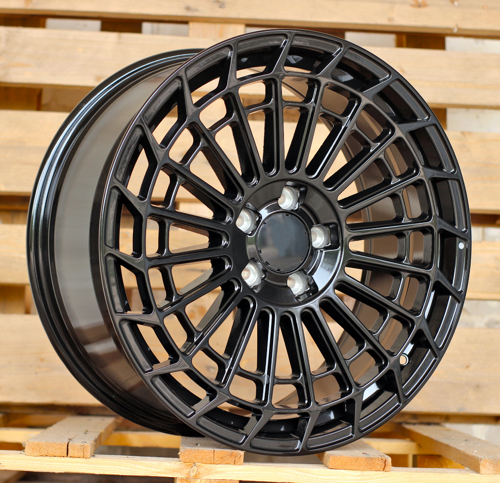 RACINGLINE R19x9.5 5X112 ET 43 66.6 H3140F Black (BL) For MER (K7) (HYBRID FORGED Rear+Front)