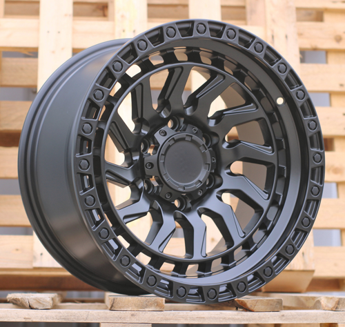 RACINGLINE R17x9 6X139.7 ET 0 110.1 H973D Black Matt (BM) For 4X4 (Z5) (FUEL Style)