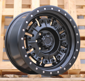 RACINGLINE R17x9 6X139.7 ET 0 110.1 JT250 Black Polished (MB) For 4X4 (K3)