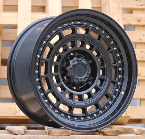 f7fdd9d8030509e61c582edcf15912b1-500x500-max RACINGLINE R18x9 6X139.7 ET 0 110.1 JT221 Black Matt (BM) For 4X4 (K3) (MB+Rivets)