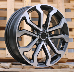 RACINGLINE R17x6.5 5X114.3 ET 35 60.1 H3349F Black Polished (MB) For TOYOT (Z3) (HYBRID FORGED Corolla Cross)
