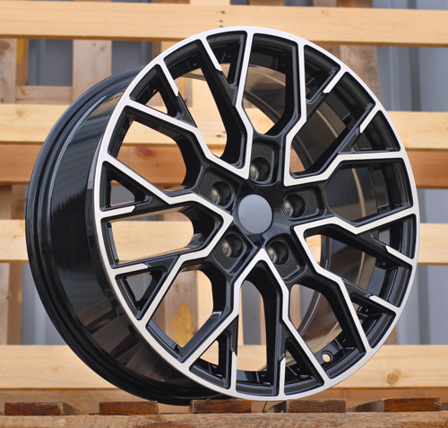 RACINGLINE R18x8 5X120 ET 48 65.1 I5659 Black Polished (MB) For VW (K8) (max 1000 kg)