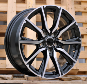 RACINGLINE R17x7.5 5X114.3 ET 40 60.1 H3347F Black Polished (MB) For TOYOT (Z3) (HYBRID FORGED)