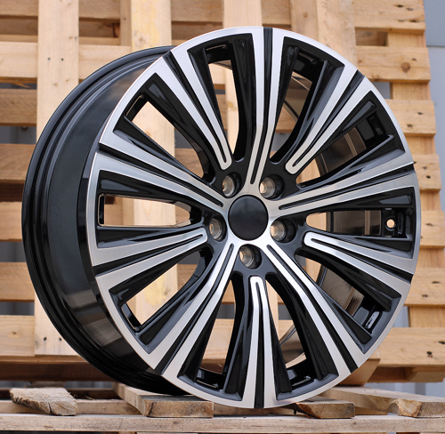 RACINGLINE R19x8.5 5X108 ET 47 63.3 H3337F Black Polished (MB) For VOLVO (Z3+M) (HYBRID FORGED)
