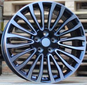 RACINGLINE R18x8 5X108 ET 50 63.4 A1340 (INS0181) Black Polished (MB) For FORD (Z3)
