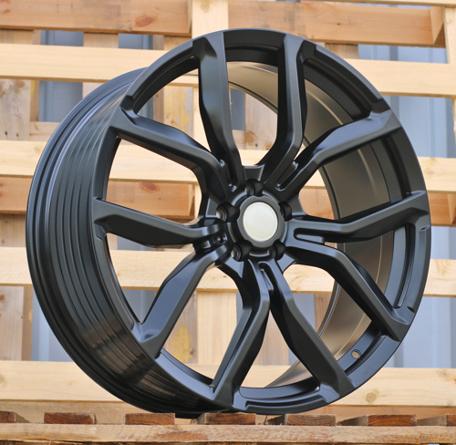 RACINGLINE R22x9.5 5X108 ET 42 63.4 XE328 (FBX206) Black Half Matt (BLHM) For LAND (P2) (HYBRID FORGED)