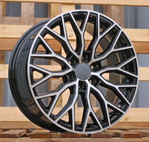RACINGLINE R18x8 6X120 ET 50 74.6 HF2125 Black Polished (MB) For FORD (Z3) (HYBRID FORGED (max 1050kg)