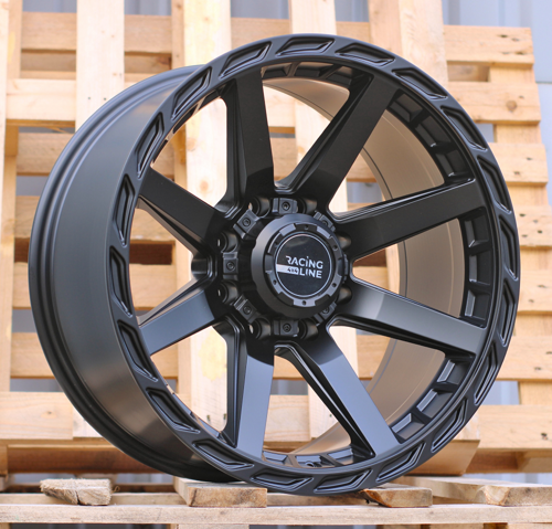 RACINGLINE R20x10 8X165.1 ET M18 125.2 A8917 Black Half Matt (BLHM) For 4X4 (P)