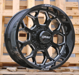 RACINGLINE R20x10 8X180 ET M19 125.2 B1960 Black (BL) For 4X4 (Z1) (Milling)