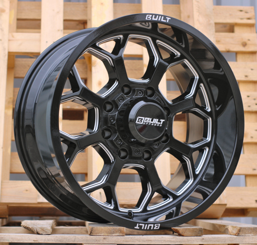 RACINGLINE R20x10 8X180 ET M19 125.2 B1960 Black (BL) For 4X4 (Z1) (Milling)
