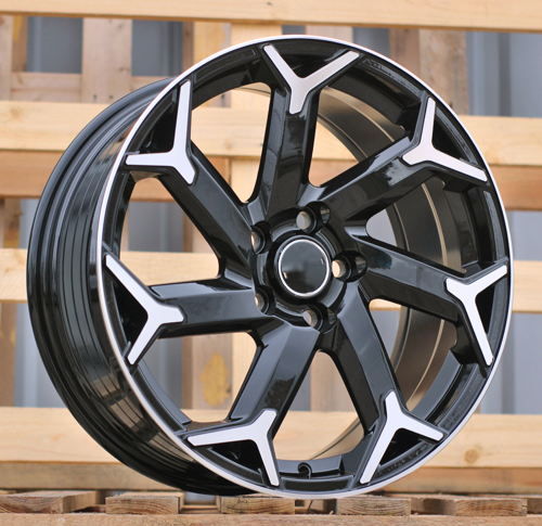 RACINGLINE R18x8 5X114.3 ET 40 60.1 F3051 Black Polished (MB) For TOYOT (Z1) (HYBRID FORGED)