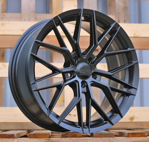 HAXER R20x8.5 5X114.3 ET 40 73.1 HX035 (B5902) Black Half Matt (BLHM) For HAXER (Z7)