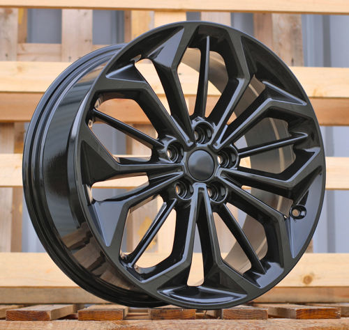 RACINGLINE R18x8 5X108 ET 55 63.3 FE187 (FBX216) Black (BL) For FORD (K8) (HYBRID FORGED)