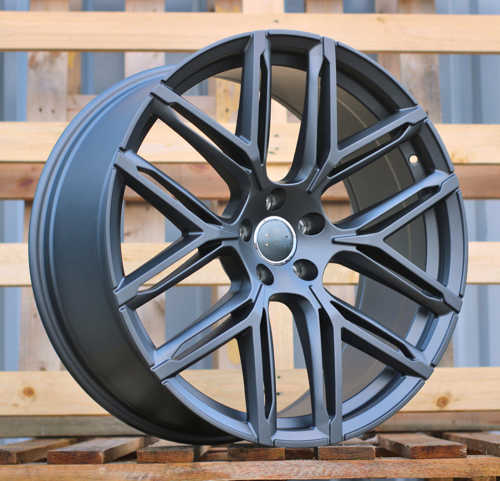 RACINGLINE R21x9.5 5X112 ET 30 66.5 HF736 (FB734) Grey Polished Matt (MGM) For AUD (K8) (HYBRID FORGED)