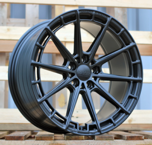 HAXER R20x9 5X127 ET 35 71.5 HX019F (F9793) Black Half Matt (BLHM) For HAXER (Z5) (HYBRID FORGED New Design)