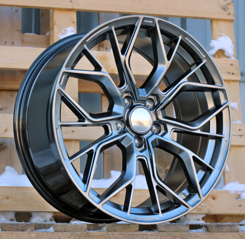 RACINGLINE R18x8 5X105 ET 35 56.6 F8260 Hyper Black (HB) For RACIN (Z6)