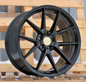 RACINGLINE R20x9.5 5X112 ET 38 66.6 B1416 (FBX124) Satin Black (SB) For  (P2) (HYBRID FORGED Rear+Front)