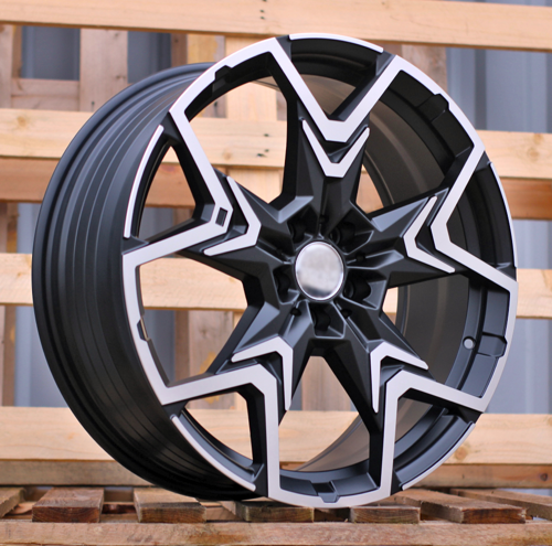 RACINGLINE R20x8 5X112 ET 46 66.6 HF5223 Black Polished Half Matt (MBHM) For  (Z5) (HYBRID FORGED)
