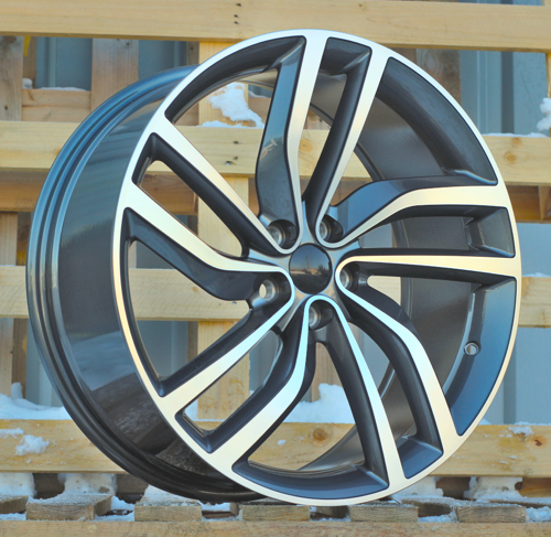 RACINGLINE R20x8.5 5X108 ET 40 63.4 HE721 (A394) Grey Polished (MG) For JAGUAR (Z6)