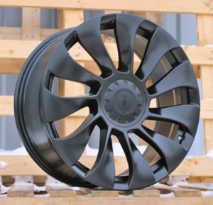 RACINGLINE R19x8.5 5X114.3 ET 40 64.1 YS214 (H3117F) Black Half Matt (BLHM) For TESLA (A+Z6) (HYBRID FORGED (Model 3)