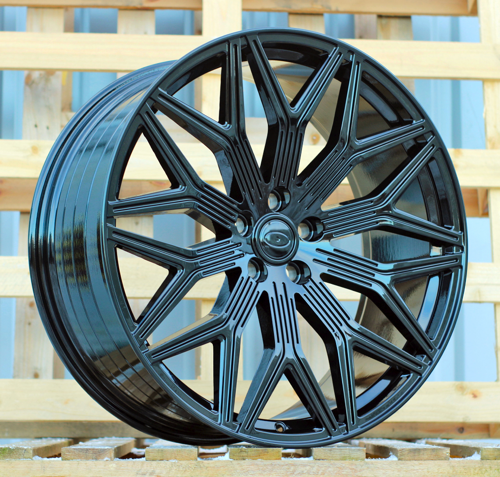 RACINGLINE R22x10 5X120 ET 38 72.6 HF2175 Gloss Black (GB) For LAND (Z5) (HYBRID FORGED)