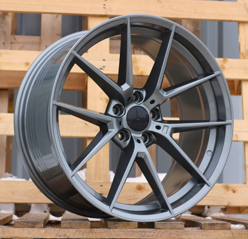 RACINGLINE R18x8 5X120 ET 34 72.6 B1416 (FBX124) Gun Metal (GM) For  (A) (HYBRID FORGED)