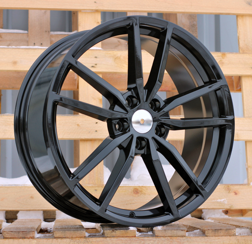 RACINGLINE R18x8 5X112 ET 45 57.1 BK864 Black (BL) For VW (Z7)
