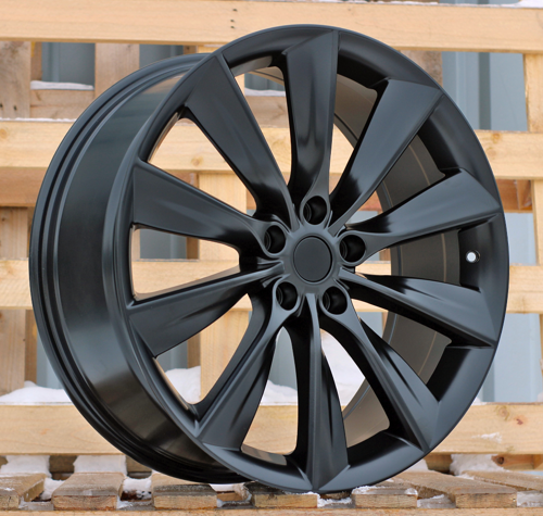 RACINGLINE R21x8.5 5X120 ET 40 64.1 B1385 Black Half Matt (BLHM) For RACIN (Z3+Z2) (TESLA Front+Rear)