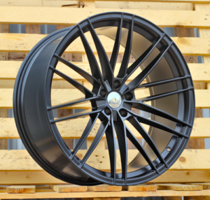RACINGLINE R23x10 5X112 ET 15 66.5 F1995 (IN417) Black Half Matt (BLHM) For AUD (M) (ABT Style)