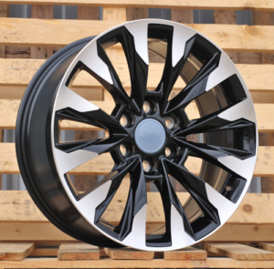 RACINGLINE R20x8.5 5X150 ET 58 110.1 Y0185 (H880FA) Black Polished (MB) For TOYOT (K7) (HYBRID FORGED)