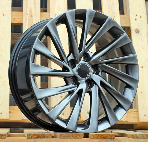 RACINGLINE R18x8 5X114.3 ET 42 60.1 B5716 (FBX152) Hyper Black (HB) For LEX (Z5) (HYBRID FORGED)