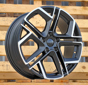 RACINGLINE R18x7.5 5X112 ET 40 57.1 Y1243 (YF5667) Black Polished Half Matt (MBHM) For VW (M) (HYBRID FORGED)