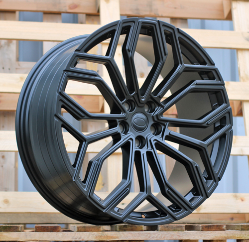 RACINGLINE R23x10 5X120 ET 38 72.6 HF5225 Satin Black (SB) For LAND (Z5) (HYBRID FORGED)