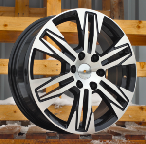 RACINGLINE R17x6.5 6X120 ET 50 74.5 IN3606F Black Polished (MB) For FORD (K8) (HYBRID FORGED (max 1200kg)
