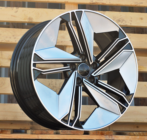 RACINGLINE R19x8.5 5X112 ET 35 66.56 FBX334 Silver Shining+Black (SSBL) For AUD (Z5) (HYBRID FORGED)