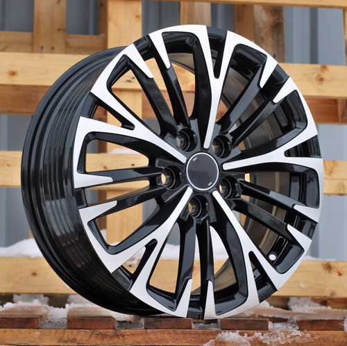 RACINGLINE R18x7 5X114.3 ET 50 60.1 IN3515F Black Polished (MB) For TOYOT (Z7) (HYBRID FORGED Yaris Cross)