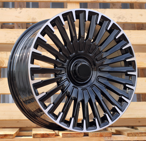 RACINGLINE R20x8.5 5X112 ET 32 66.6 YF0425 Black Polished (MB) For MER (M) (HYBRID FORGED Rear+Front)