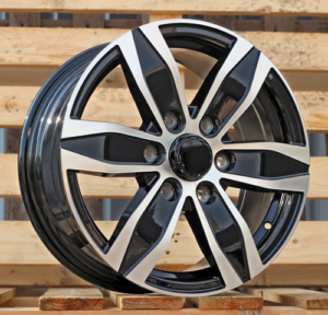 RACINGLINE R16x7 6X130 ET 50 84.1 YF6153 Black Polished (MB) For MER (M) (HYBRID FORGED (max 1200kg)