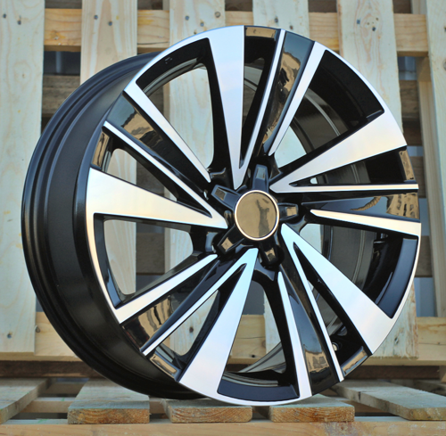 RACINGLINE R17x7.5 5X114.3 ET 40 60.1 Y1382 Black Polished (MB) For TOYOT (Z7) (NEW Model)