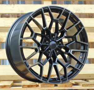 RACINGLINE R20x8.5 5X112 ET 26 66.6 I0384 (FBX251) Black+Tinted Face (BLTF) For  (Z5) (HYBRID FORGED Rear+Front)