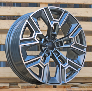 RACINGLINE R20x10 5X112 ET 46 66.6 HF5220 Grey Polished (MG) For  (K3) (HYBRID FORGED Rear+Front)