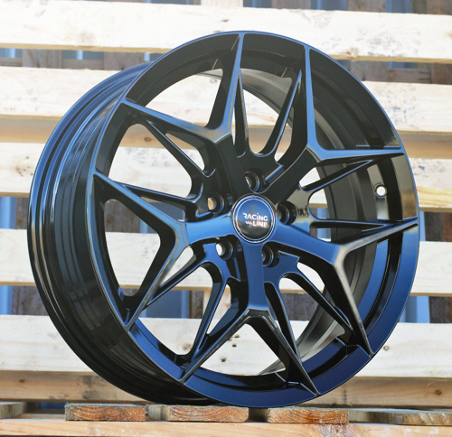 RACINGLINE R17x7 5X100 ET 40 57.1 FBX114 Black (BL) For RACIN