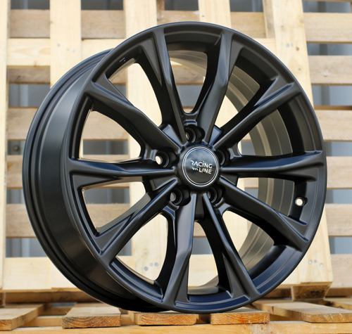 RACINGLINE R18x7.5 5X114.3 ET 40 64.1 Y1351 Black Half Matt (BLHM) For HOND (P)