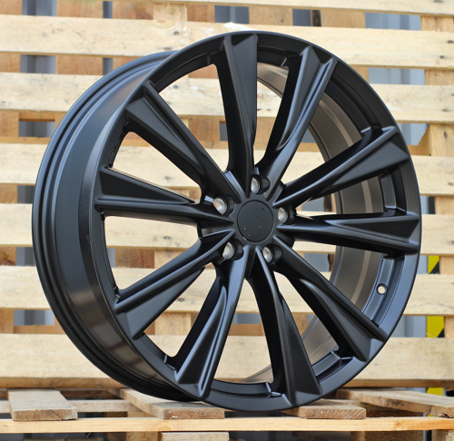 RACINGLINE R20x8 5X114.3 ET 30 60.1 H3202F Black Half Matt (BLHM) For LEX (Z3) (HYBRID FORGED)