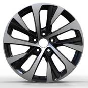RACINGLINE R18x7.5 5X114.3 ET 40 60.1 B5757 Black Polished (MB) For LEX (Z4)