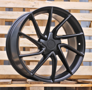 RACINGLINE R19x8.5 5X114.3 ET 38 64.1 YS1285 Black Half Matt (BLHM) For TESLA (Z4) (HYBRID FORGED Model 3)