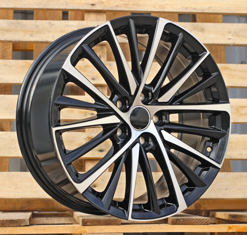 RACINGLINE R18x8 5X114.3 ET 42 60.1 3S1366 Black Polished (MB) For LEX (Z4) (HYBRID FORGED)