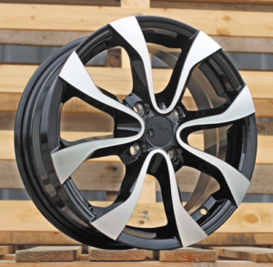 RACINGLINE R15x6 4X100 ET 50 60.1 A415 (XFA10) Black Polished (MB) For NISS (P1)