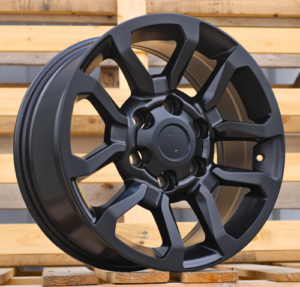 RACINGLINE R17x7.5 6X139.7 ET 30 106 B1623 (BK5901) Black Half Matt (BLHM) For TOYOT (M)